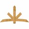 Ekena Millwork Alberta Rough Sawn Timber Gable Bracket, Western Red Cedar, 72"W x 42"H x 4"D x 6"F, 14/12 Pitch GBW072X42X0406ALB00RWR - alternate 1
